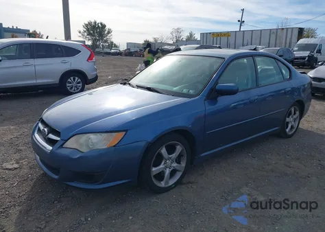 2008 Subaru Legacy 2.5I z USA, uszkodzony, nr VIN 4S3BL616687210515
